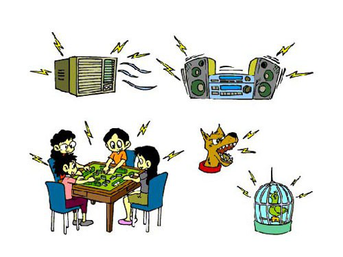 噪音給人帶來生理上和心理上的危害(圖1) 噪音給人帶來生理上和心理上的危害(圖1)